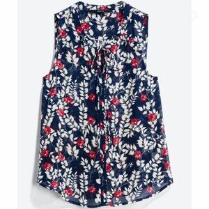 Fun2Fun Ulrica Tie Neck Blouse